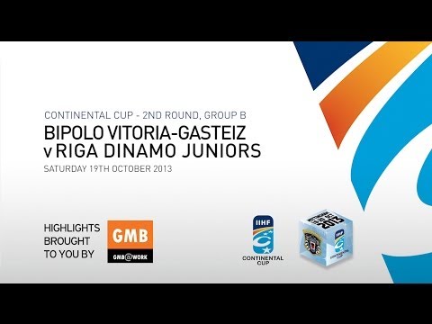 IIHF Continental Cup - Bipolo Vitoria-Gasteiz v Riga Dinamo Juniors - Saturday 19th October 2013