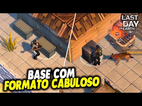 BASE COM FORMATO CABULOSO NA INVASÃO - Last Day On Earth