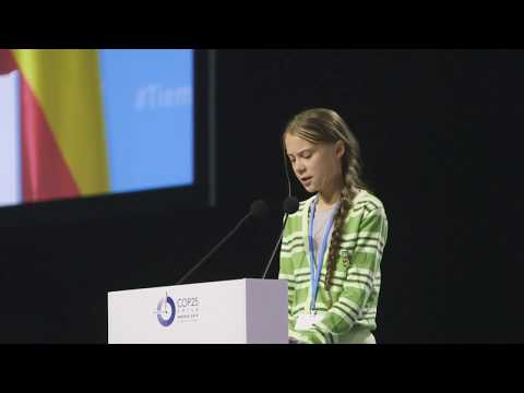 Greta Thunberg full speech at UN Climate Change COP25 - Climate Emergency Event