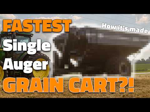 How This Grain Cart Can Fill a Hopper Trailer in 60 Seconds