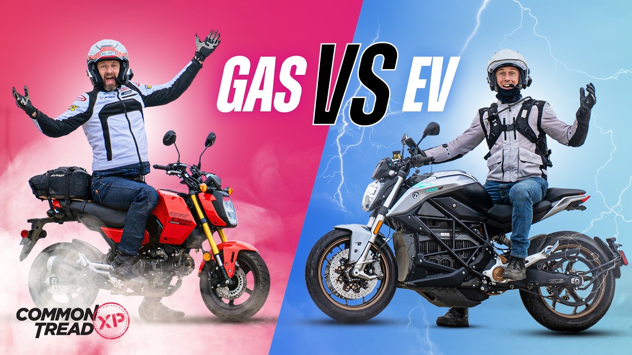 Can We Ride 500 Miles on $20? - Honda Grom vs. Zero Electric Bike | Common Tread XP