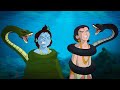 Krishna Aur Balram जहरीले नाग की चुनौती Cartoon For Kids Hindi Sto