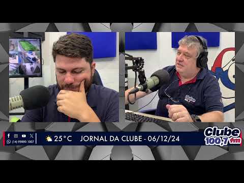 Jornal da Clube - 06/12/24 - Edição da Manhã