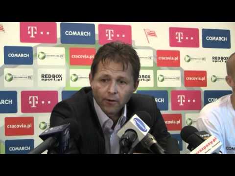 Konferencja prasowa po meczu Cracovia - Śląsk (18.09.2011)