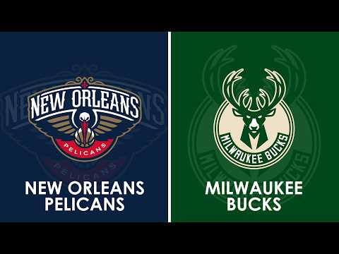 New Orleans Pelicans vs Milwaukee Bucks NBA Live Scoreboard
