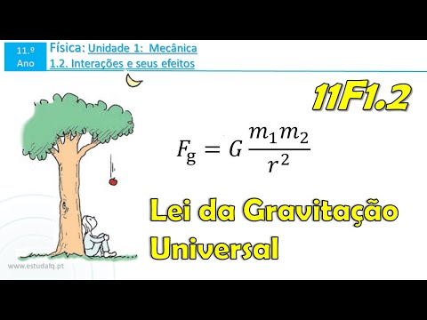 11F1.2 | Força gravítica | Lei da Gravitação Universal | Aula 2