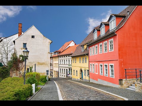 4K Germany Luckenwalde Street Walk Travel View 2