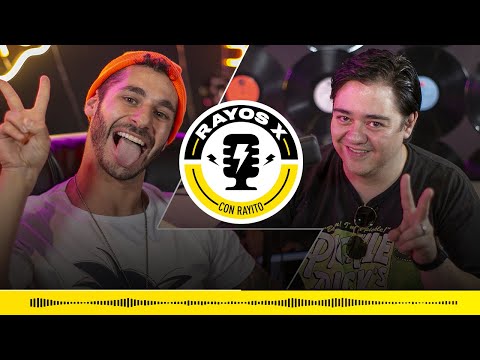 Rayos X #08 - Lalo Garza - LA VOZ de HÉROES de mi infancia @lalogarx