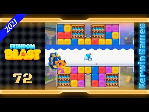 Fishdom Blast Level 72 - No Boosters - 23 moves (2021)