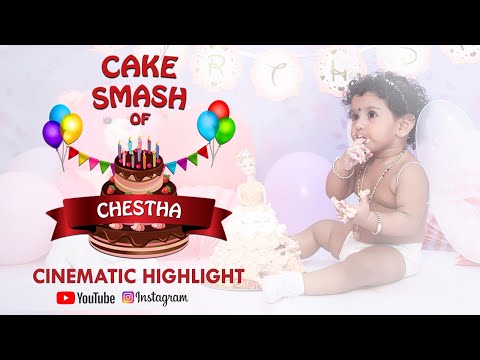 1st Birthday Cake smash Highlight