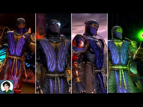 Mortal Kombat Komplete Edition - Rain Performs All Victory Poses