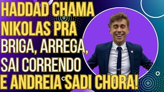 ARREGOU: Haddad chama Nikolas pra briga, foge, vira chacota e blogueira da GloboNews surta!