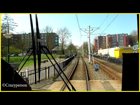 Cabinerit Clickhoeff - Hooghe Waerd (cabin ride) sneltram/lightRail Utrecht #CabView