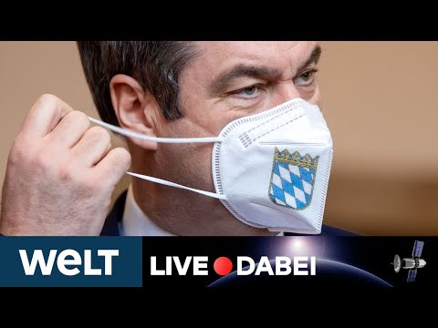 TOTALE TRANSPARENZ: Briefing von Markus Söder zu Corona-Deals in Bayern | WELT Live dabei