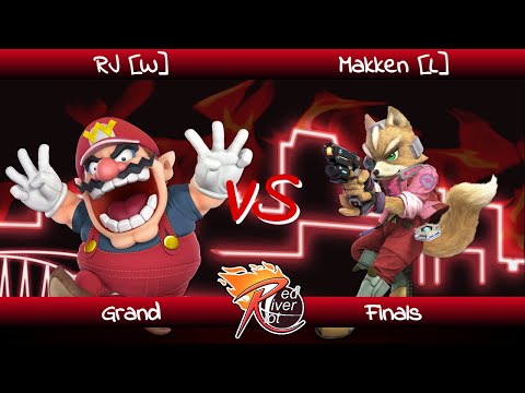 RJ [W] (Wario) vs Makken [L] (Fox) - Grand Finals - RRRR #7