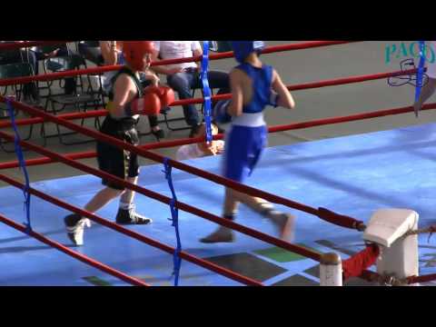 Mecz towarzyski Gwarek Łęczna Victoria - Ostrołęka 43 kg: Eryk Okoński - Jakub Waszkiewicz remis