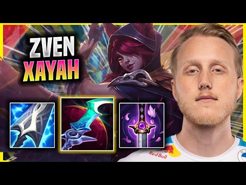 ZVEN IS A BEAST WITH XAYAH! - C9 Zven Plays Xayah ADC vs Samira! | Preseason 2022