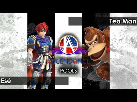 Smash 4: Esé (Roy) V Tea Man (Donkey Kong) - Ascendance 45 Tournament SSB4