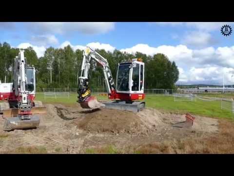 Takeuchi / Take- job TB138FR & TB206 at Load up North  2015