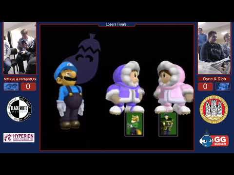 GG Bergen Liga Høst 3 - MM720 & NintendOrk vs Dyne & Rich - LF - Melee