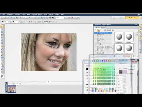 [Tut]Anfänger - Photoimpact X3 - Schnippsel im Gesicht