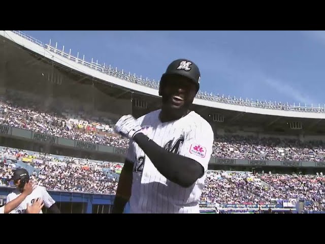 【5回裏】確信の一発!! マリーンズ・ポランコ 1ヶ月ぶりとなる第7号2ランホームラン!!  2024年6月16日 千葉ロッテマリーンズ 対 中日ドラゴンズ