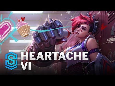Heartache Vi Skin Spotlight - League of Legends
