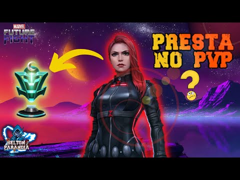 BLACK WIDOW (LVL80) NA BATALHA TEMPORAL -  MARVEL FUTURE FIGHT