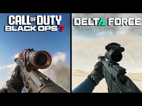 Call of Duty Black Ops 7 vs Delta Force - Physics and Details Comparison