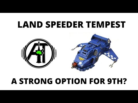 Land Speeder Tempest - a strong unit in 9th Edition? Forge World unit review and tactics