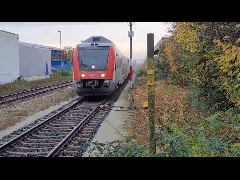 Itino VT 3er Traktion, perto de Einfahrt em den Bahnhof Reinheim im Odenwald 💙