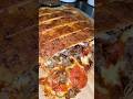 Viral Stuffed Pizza 🍕 | Quick and easy! Perfect appetizer #cooking #calzone #stromboli