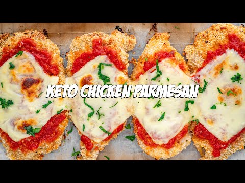 The Best Keto Chicken Parmesan Recipe | Low Carb Italian Recipes