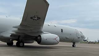【2023八戸航空基地】P-8 US NAVY 【帰投タキシング】