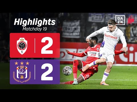 RSC Anderlecht salvages a point in Antwerp. 🟣⚪️ ANTAND