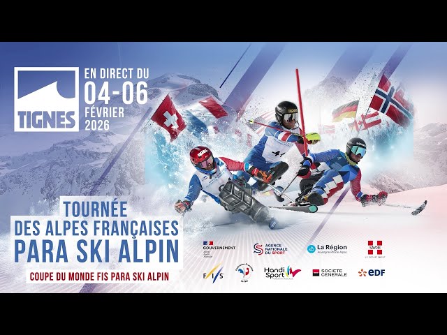 Vidéo Coupe du monde FIS de para ski alpin à&nbsp;Tignes id:EoeQWNLdLm8