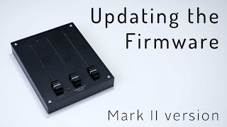 Video thumbnail for Conductor Firmware Update - Mark II by Ghost Note Audio