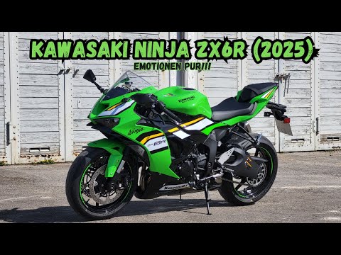 Kawasaki Ninja ZX6R 2025 | Test drive | Pure emotions