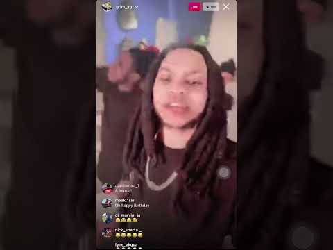 Grim Yg goes live with Squash and Friends on his birthday!!!