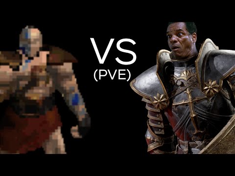 Dual Lightsabre Frenzy Barbarian VS Lawbringer Zeal Paladin PVE : Baal And Travincal D2R