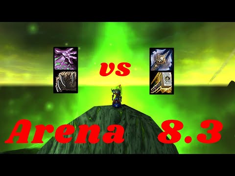 [8.3] I hate Zombies! Destruction Warlock PoV  Arena Bfa  Saison 4 2vs2
