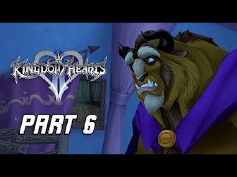 KINGDOM HEARTS 2.5 FINAL MIX WALKTHROUGH PART 6 - BEAST'S CASTLE ( KINGDOM HEARTS 2 PS4 )