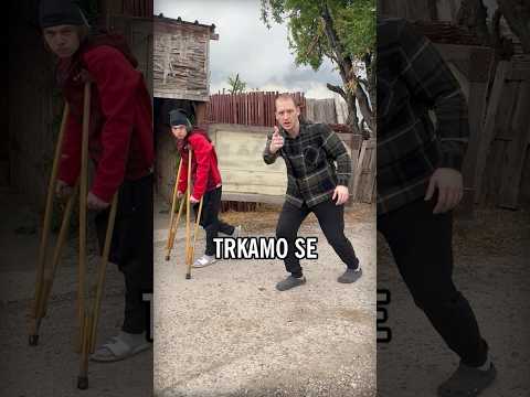 Kad se trkaš sa štakama