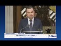 Leonardo DiCaprio Tribute At Jane Goodall Funeral Service