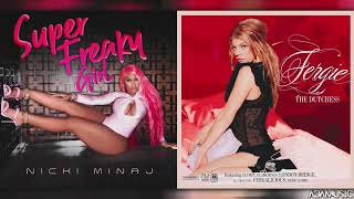 Nicki Minaj, Fergie - Super Fergalicious Girl (Mashup)