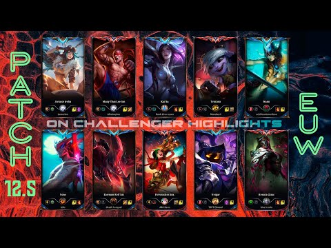 EUW Challenger Match #377 Highlights Patch 12.5