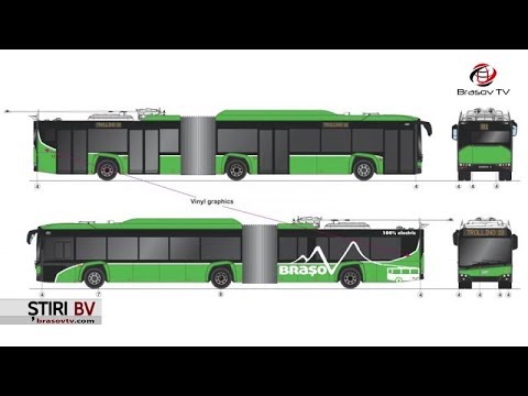 Troleibuze și autobuze hibrid, pentru Brașov