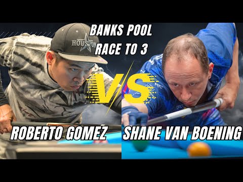 Roberto Gomez vs Shane Van Boening | Banks Pool | Race to 3 | Round 11
