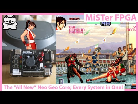 MiSTer FPGA NEW Neo Geo Core! AES, MVS and CD in ONE! Setup Guide and Overview of this 10/10 Core