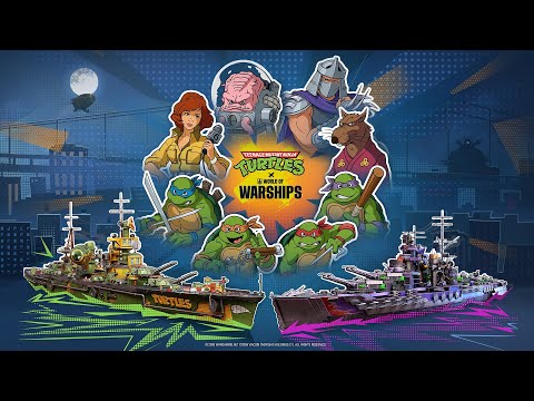 NEW TMNT Commanders Join World of Warships | April O'Neil & Splinter
